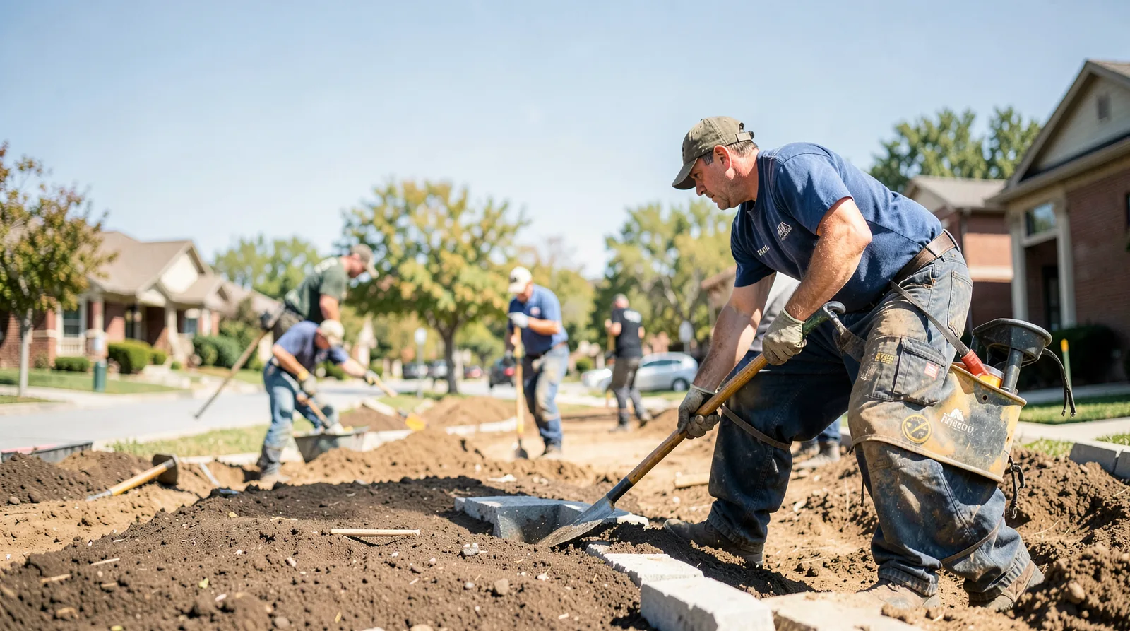 Retaining Wall Construction in Oskaloosa, KS